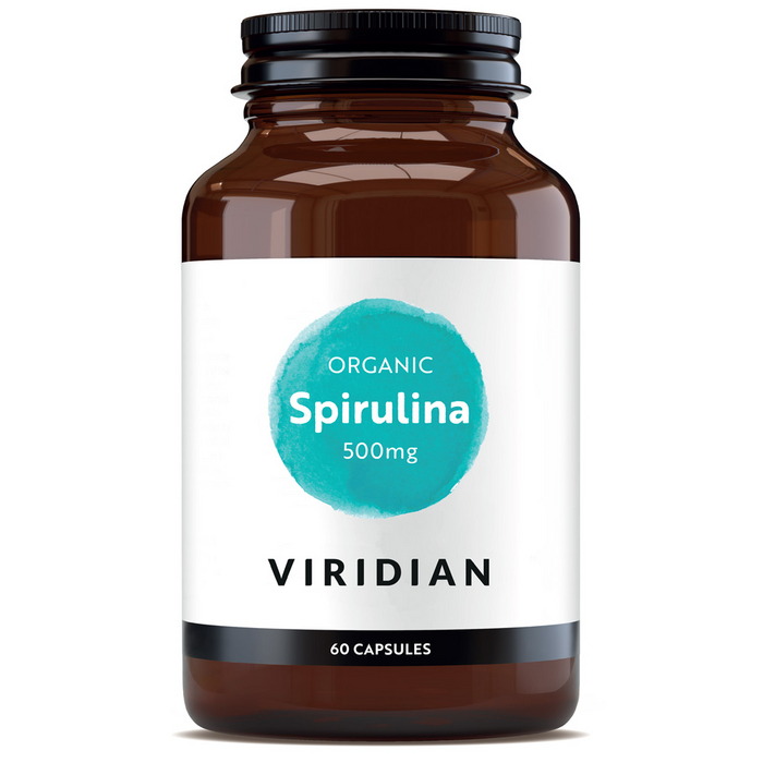 Organic Spirulina 500 mg tablets